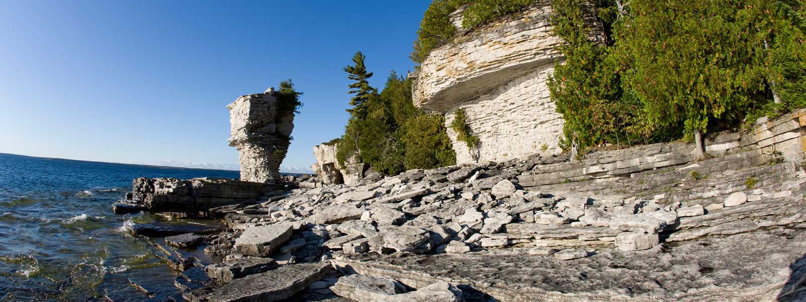 Flowerpot Island Sea Stacks